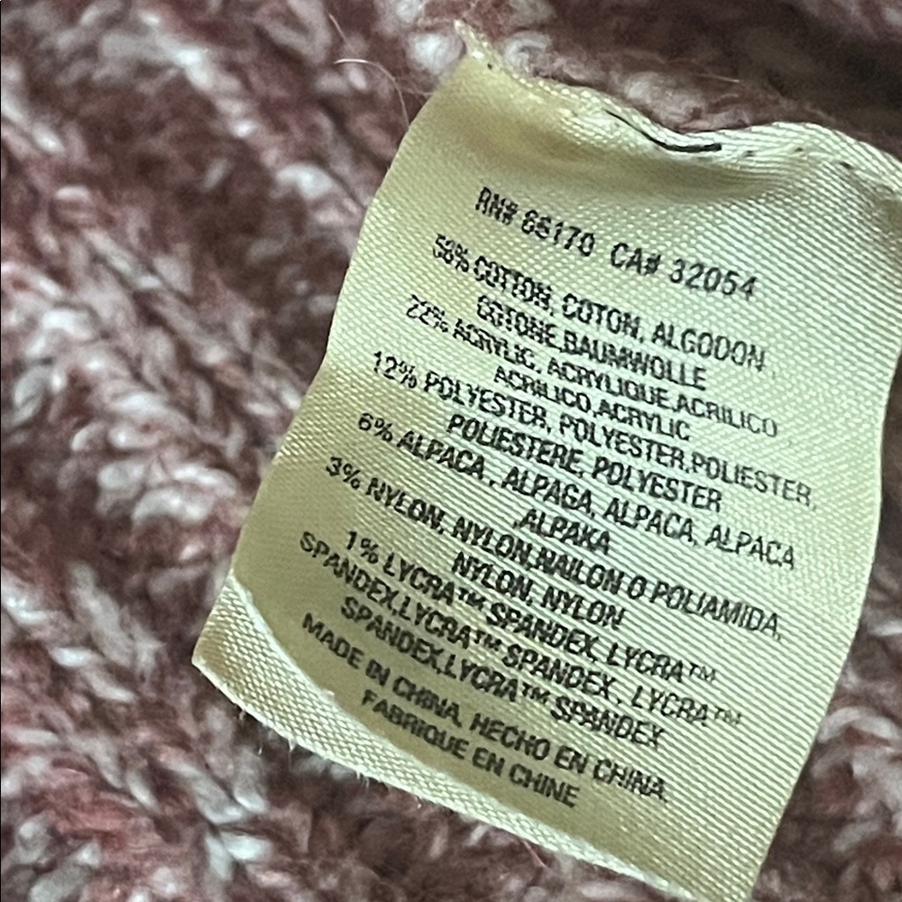 Anthropologie Cardigan Angel of the North Chaucer Pink Open Front Cardigan - Picture 7 of 10
